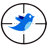 twitter_sniper Twitter Logo In Sniper Rifle Sights